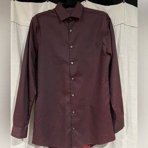 Button up long sleeve dress shirt